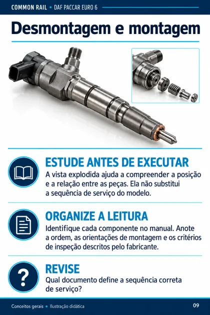 Folha 9: Desmontagem e montagem