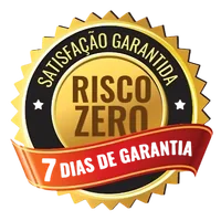 Satisfação garantida, risco zero: 7 dias de garantia